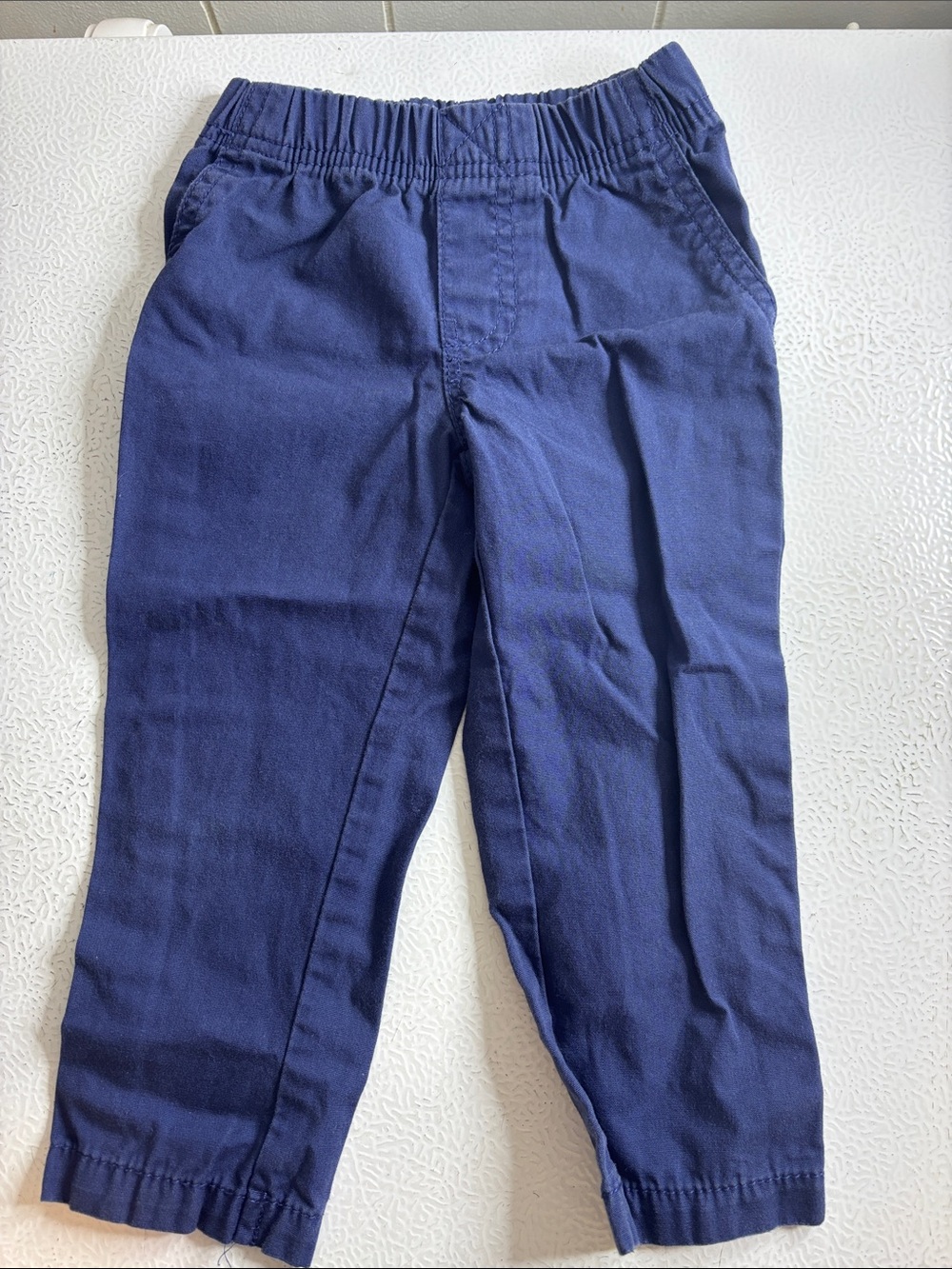 501 - Navy Elastic Waist Casual / Formal Pants